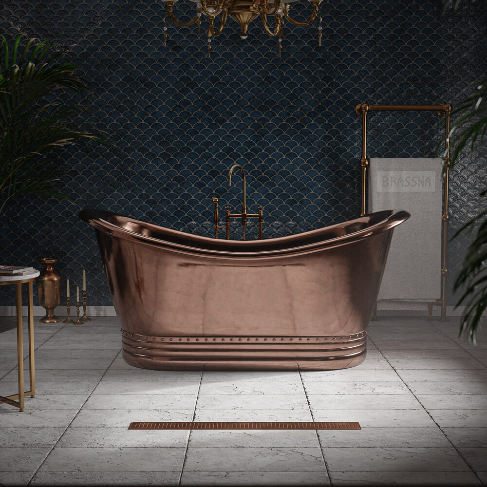 Dubai Copper Bathtub