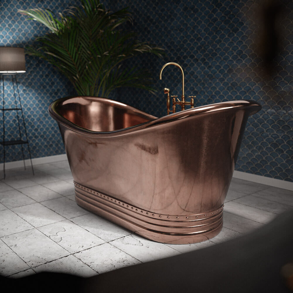 Dubai Copper Bathtub