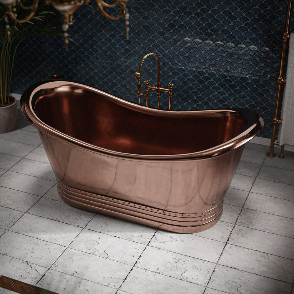 Dubai Copper Bathtub