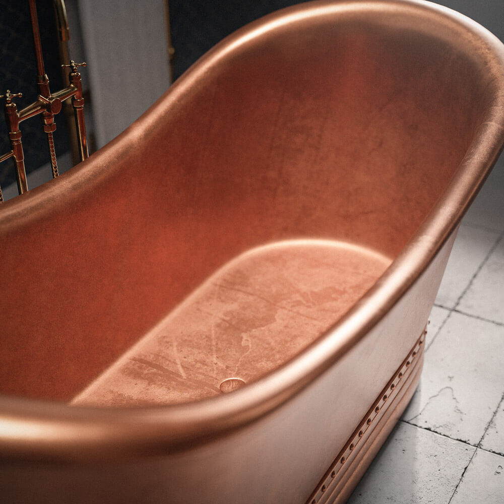 Kech Copper Bathtub