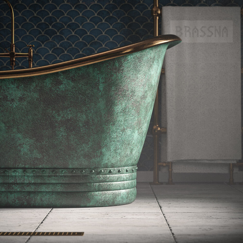 Alien Green Bathtub