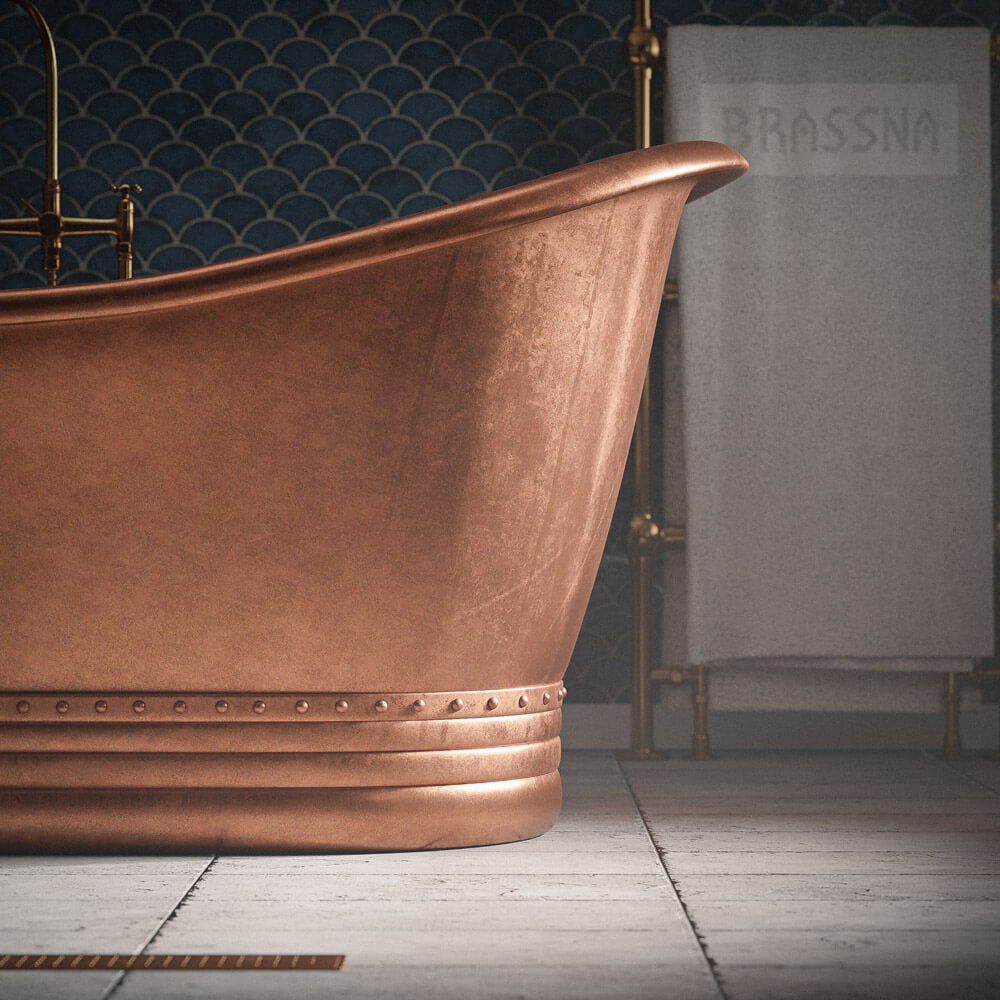 Kech Copper Bathtub