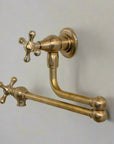 Unlacquered Brass Pot Filler