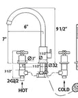 BravaFlow Tub Set