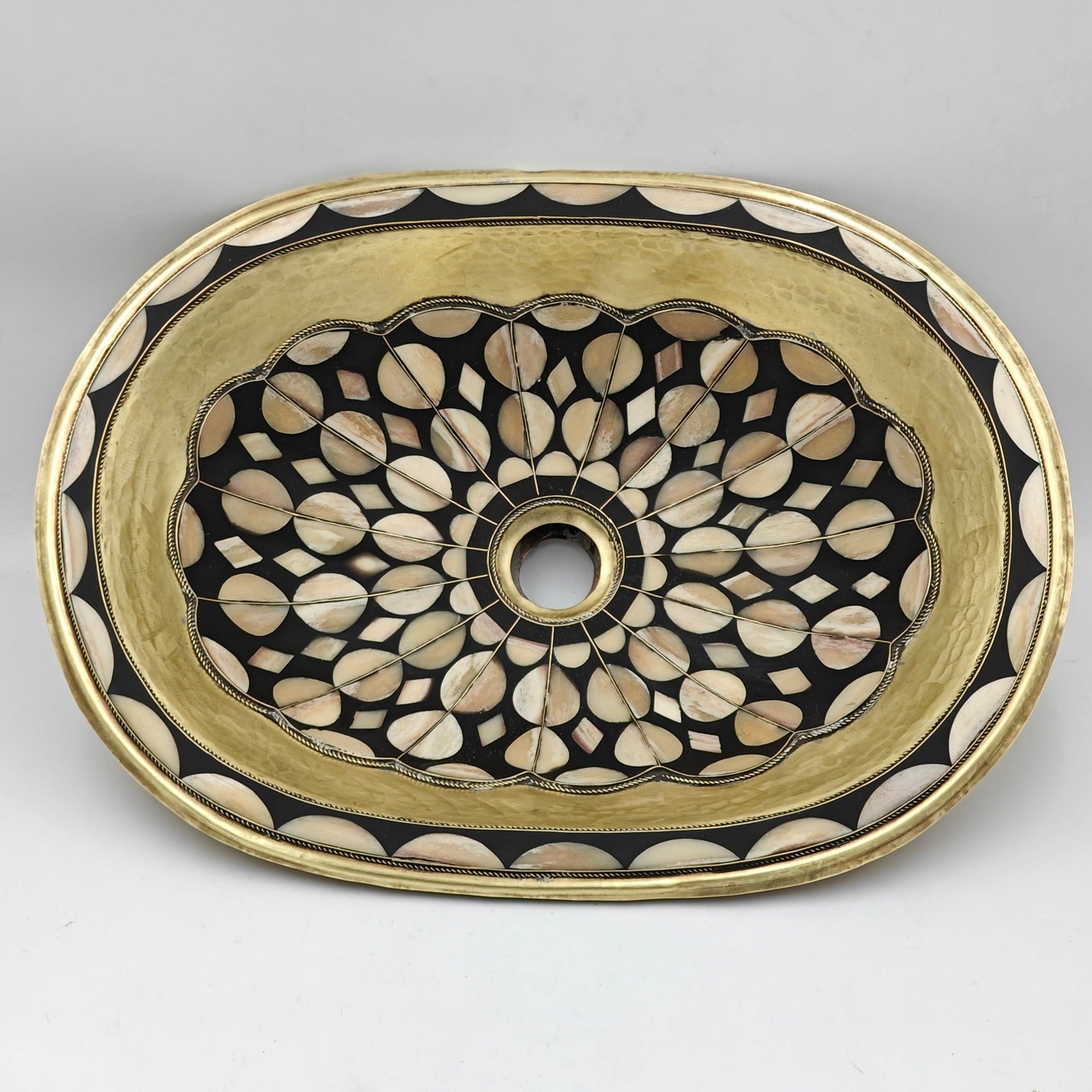 Handcrafted Solid Brass Sink