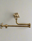 Unlacquered Brass Pot Filler