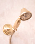 Unlacquered Brass Exposed Shower System - BRASSMA