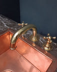 Deck Mounted Bathroom Faucet