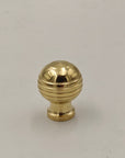 Unlacquered Brass Cabinet Hardware -  Knob Handle