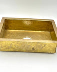 Unlacquered Brass Kitchen Sink