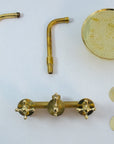 Antique Brass Shower Fixtures - Brass Shower Set