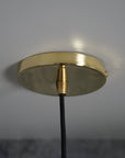 Brass Pendant Light, Hammered Brass Cylindric Pendant Light, Ceiling Light