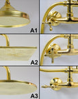 Brass Shower Fixtures- Brass Shower Set