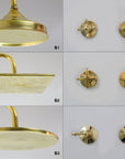 Brass Shower System - Brass Shower Set