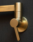 Brushed Brass Pot Filler Faucet