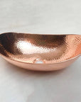 Copper Handfracted Vessel Bathroom Sink