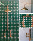 Outdoor Copper Shower Kit