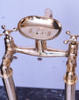 Free Standing Clawfoot Faucet With Brass soap holder