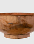 Hammered Copper Sink, Rustic Round Sink Bowl, Bathroom Copper Vessel Sink