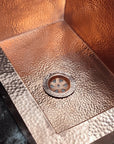 Hammered Copper Undermount Sink