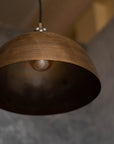 Hammered Pendant Light, Antique Brass Dome Ceiling Light, Kitchen Island Hanging Light Fixture