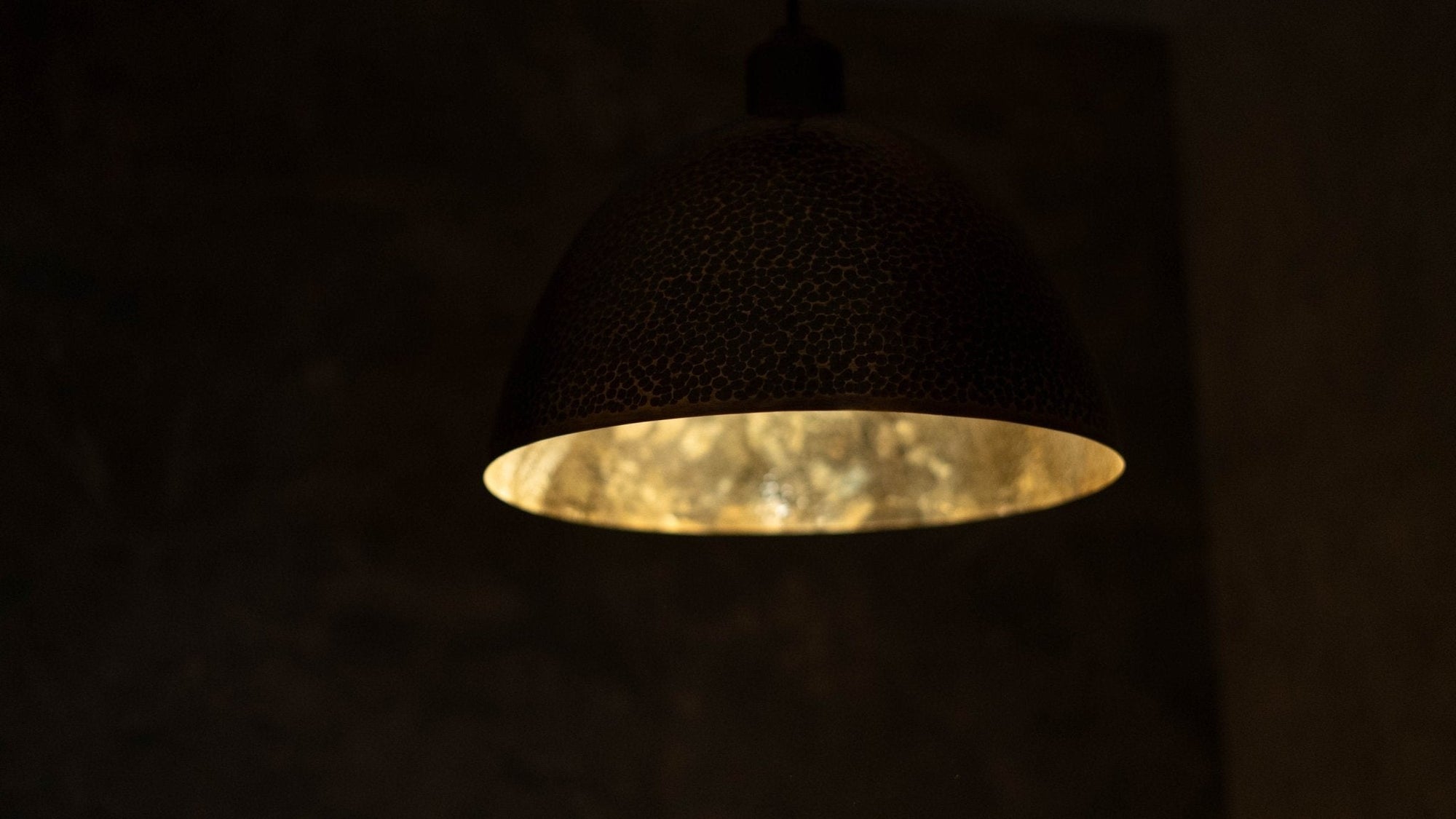 Hammered Pendant Light, Brass Dome Ceiling Light, Kitchen Island Hanging Light Fixture