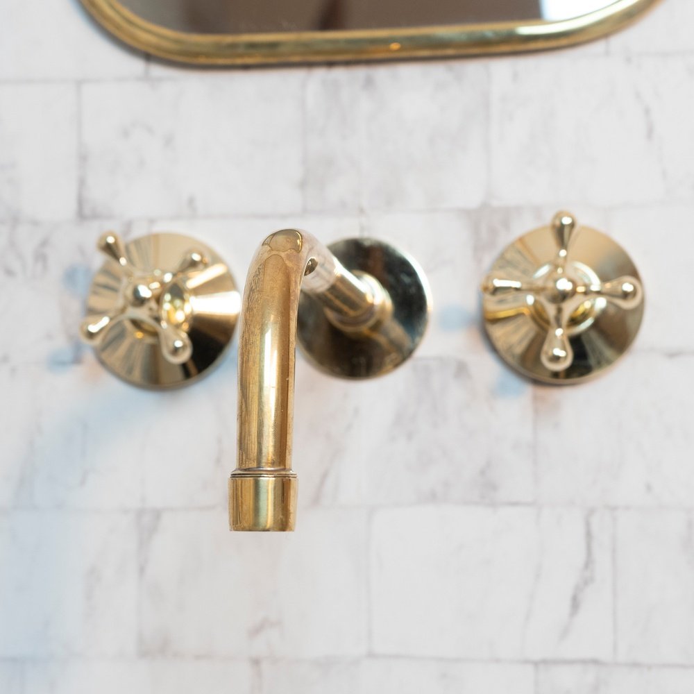 Handcrafted Wall Mounted Faucet