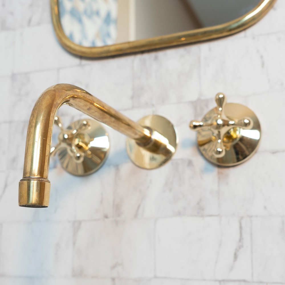 Handcrafted Wall Mounted Faucet