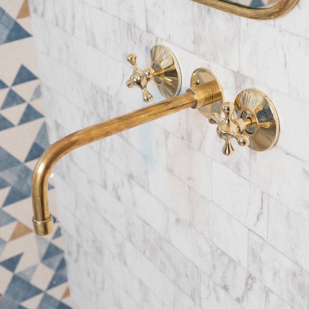 Handcrafted Wall Mounted Faucet