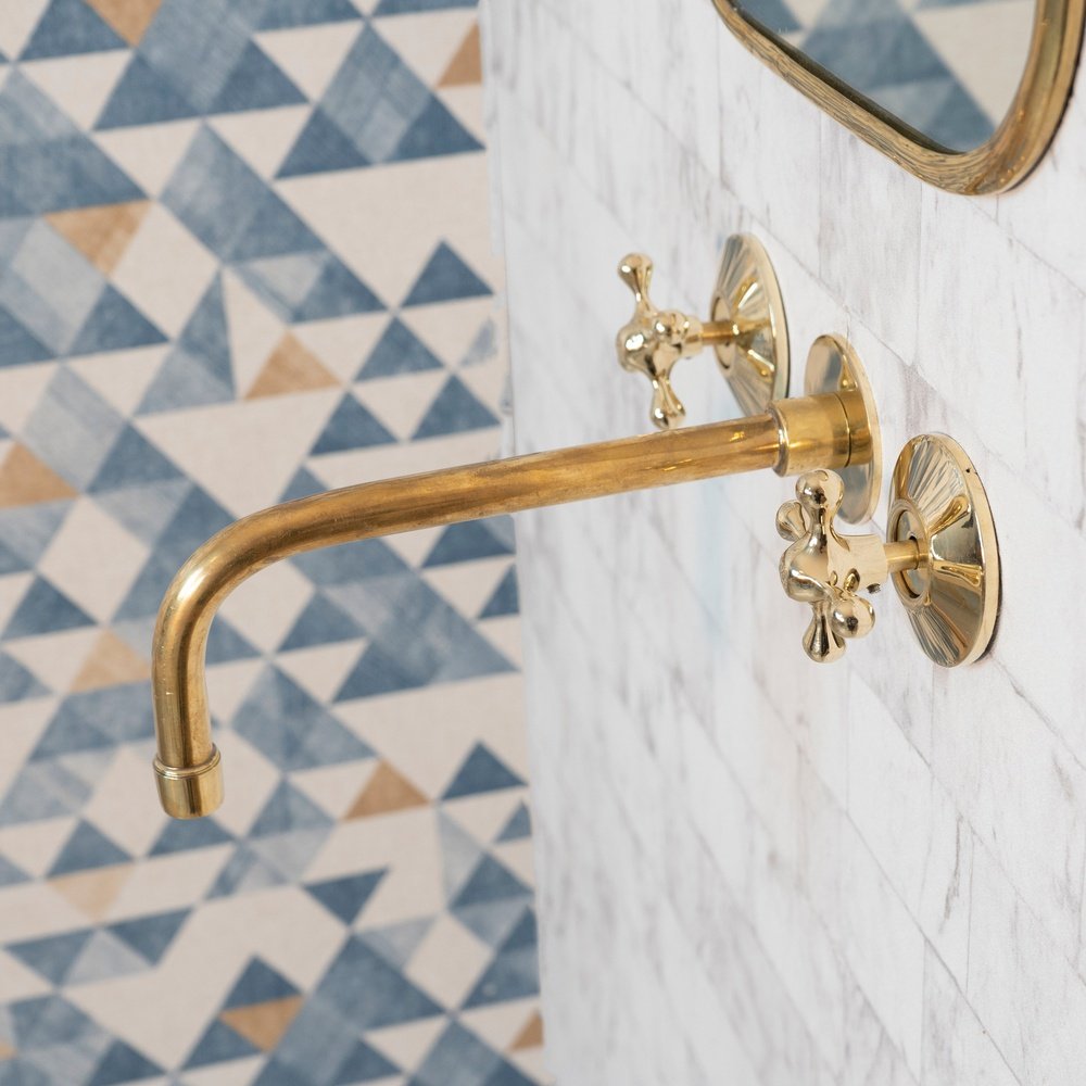 Handcrafted Wall Mounted Faucet