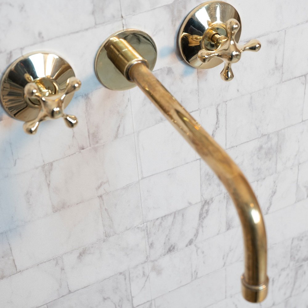 Handcrafted Wall Mounted Faucet