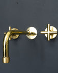 Handcrafted Brass Wall Mounted Faucet