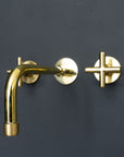 Handcrafted Brass Wall Mounted Faucet