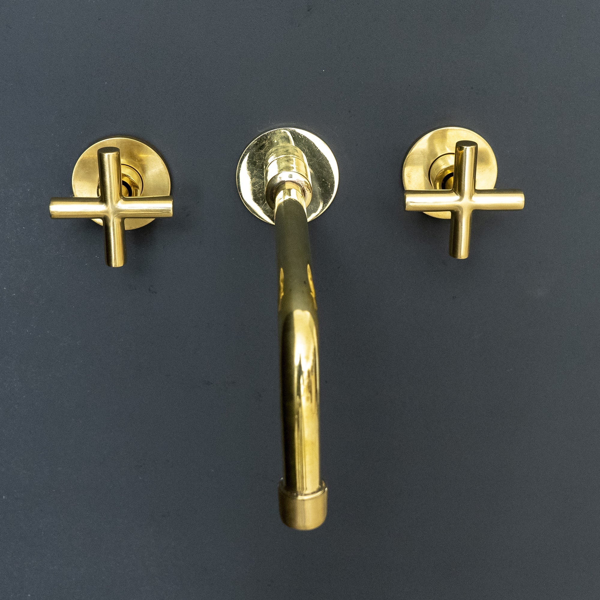 Handcrafted Brass Wall Mounted Faucet