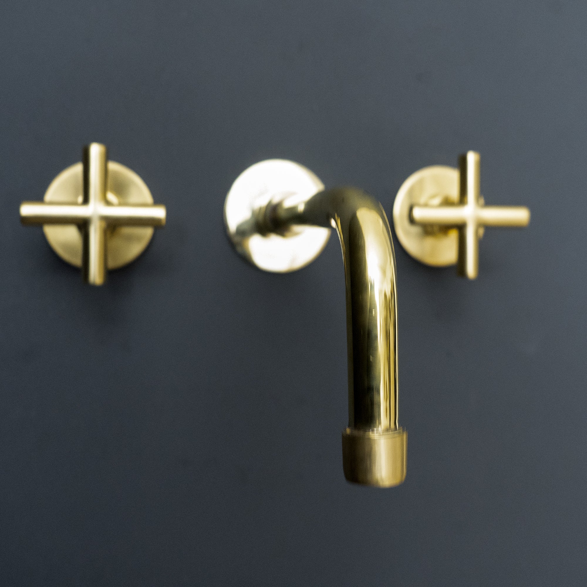 Handcrafted Brass Wall Mounted Faucet