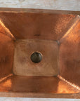 Handcrafted Undermount Hammered Copper Sink