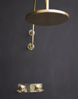 Charm Brass Shower Set