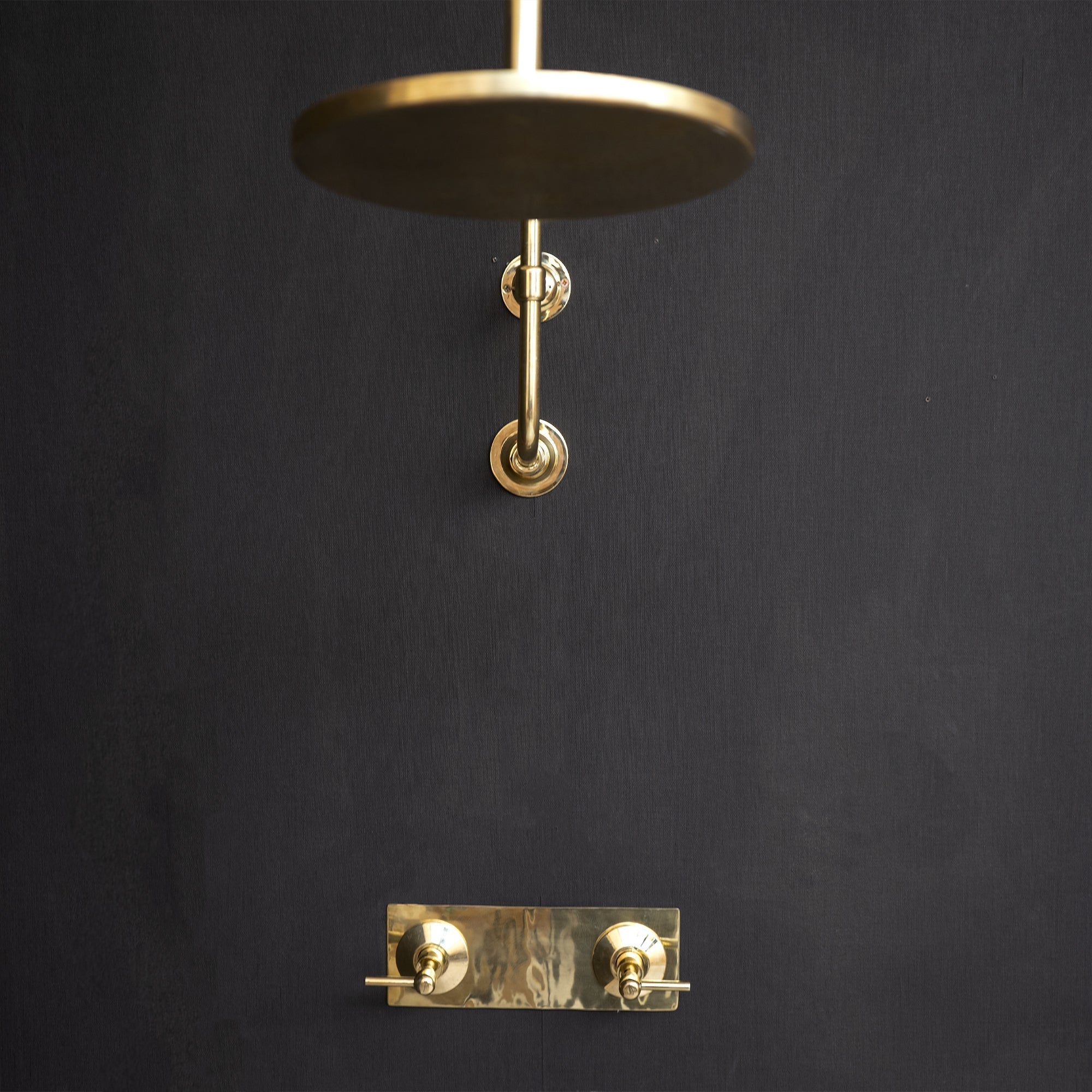 Charm Brass Shower Set