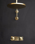 Charm Brass Shower Set