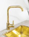 Handcrated Lever Handle Mixer Kitchen And Bathroom Faucet