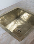 Handmade Silver Square Kitchen Sink