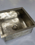 Handmade Silver Square Kitchen Sink