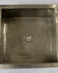 Handmade Silver Square Kitchen Sink