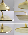 Solid Brass Shower Head- Rain Head Shower System