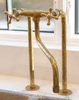 Unlacquered Brass Kitchen Faucet