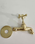 Single Hole Faucet - Brass Wall Mounted Faucet - Bathroom Faucets