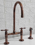 Copper Bridge Kitchen Faucet