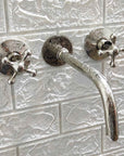 Polished Nickel Wall Mount Faucet