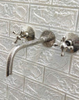 Polished Nickel Wall Mount Faucet