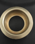 Unlacquered Brass Garbage Disposal, 3 1/2 Standard Sink Drain Hole